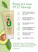 EDEN Avocado флюид для лица SPF 20