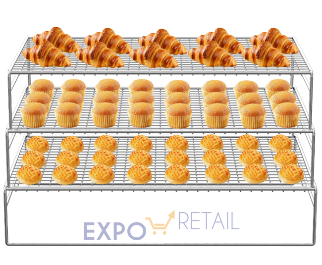 3-слойная решетка для выпечки из нержавеющей стали