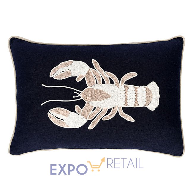 Подушка декоративная Navy lobster из коллекции Sea treasures