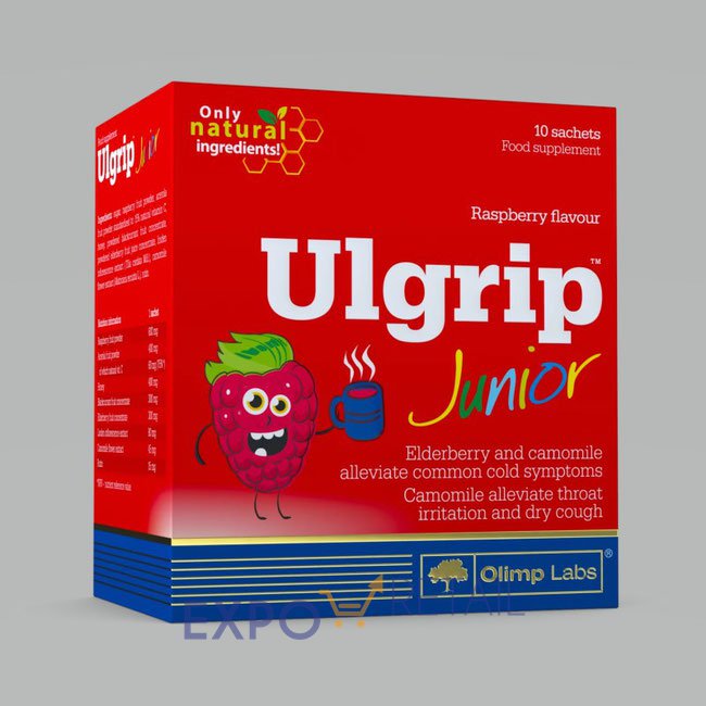 Ульгрип Юниор  / Ulgrip Junior - Для укрепления иммунитета  и борьбы с ОРВИ для детей и взрослых