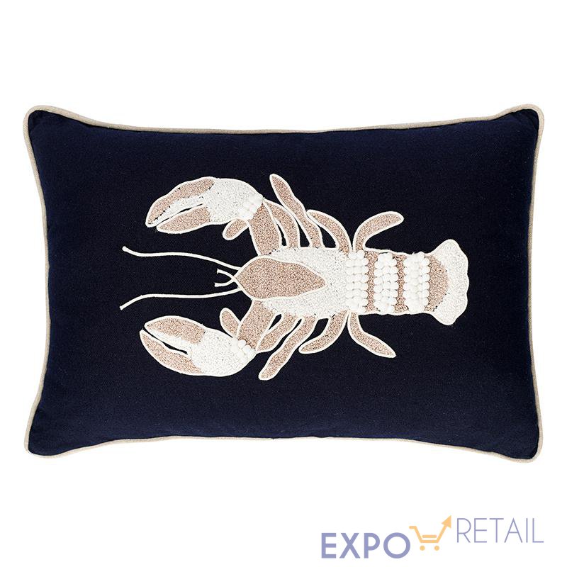 Подушка декоративная Navy lobster из коллекции Sea treasures