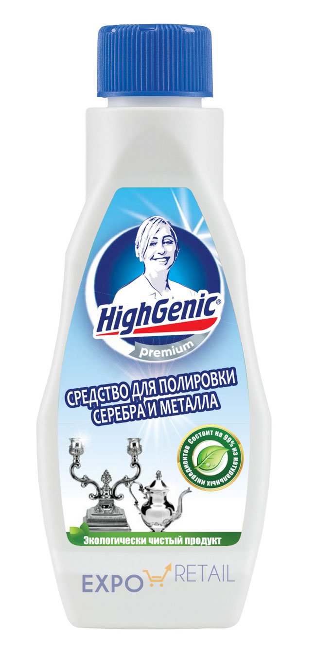 HighGenic Premium средство для полировки серебра и металла