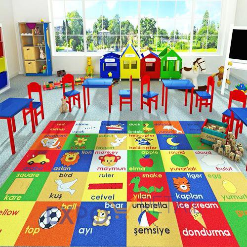 Коврик CONFETTI KIDS  RUGS STUDY-TIME  133х190см